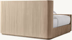 Byron Fabric Shelter Bed With Footboard