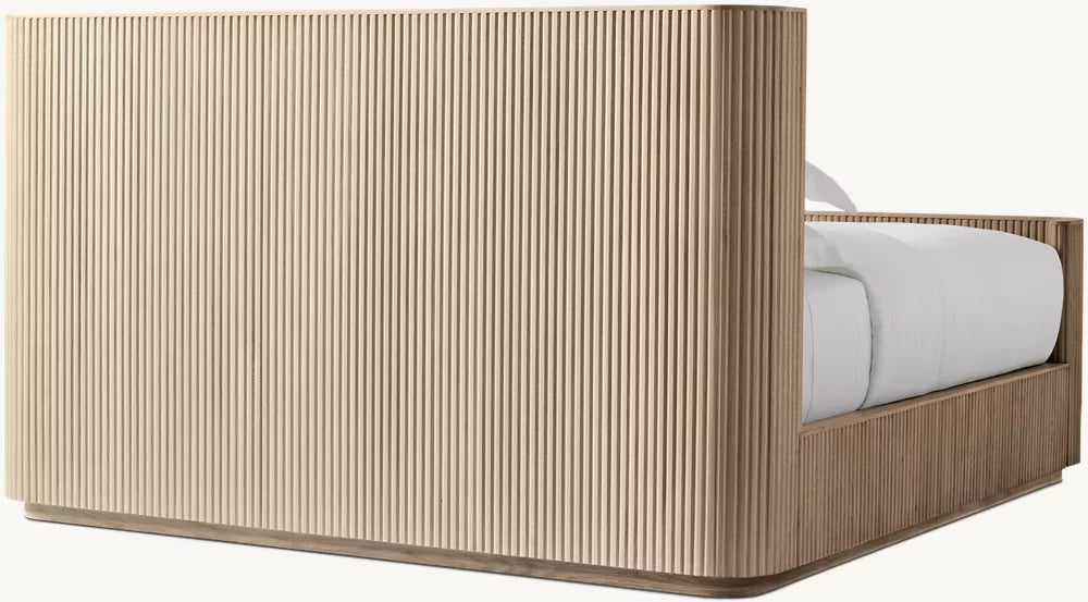Byron Fabric Shelter Bed With Footboard