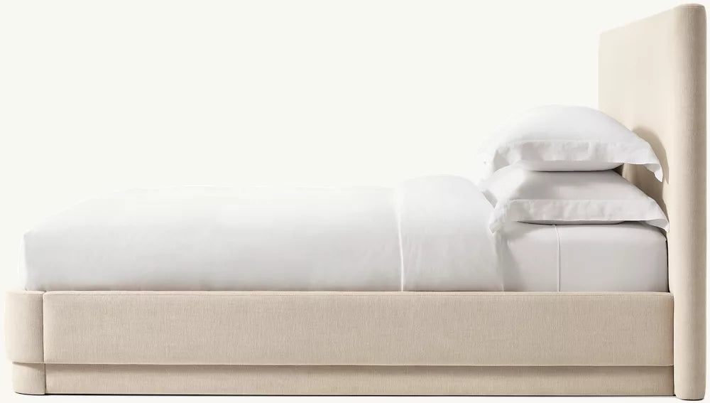 Mulholland Fully Upholstered Fabric Panel Bed