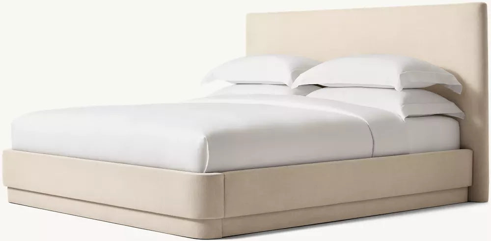Mulholland Fully Upholstered Fabric Panel Bed