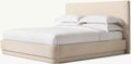 Mulholland Fully Upholstered Fabric Panel Bed