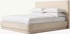 Mulholland Fully Upholstered Fabric Panel Bed
