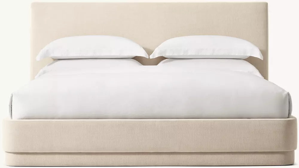 Mulholland Fully Upholstered Fabric Panel Bed