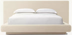 Mulholland Extended Fully Upholstered Fabric Panel Bed