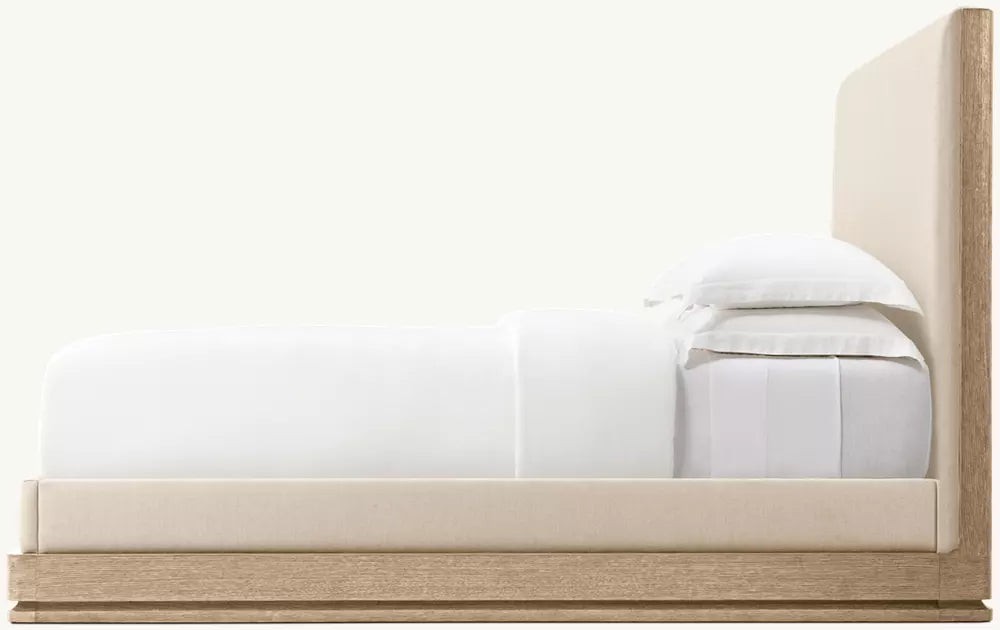 Ligné Fabric Panel Bed