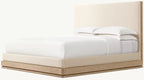 Ligné Fabric Panel Bed