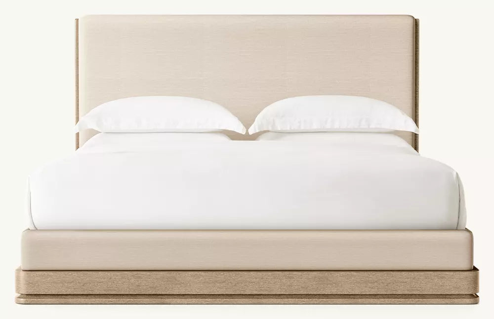 Ligné Fabric Panel Bed