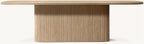 Mulholland Pedestal Rectangular Dining Table