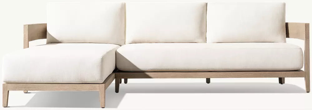 Balmain Teak Customizable Sectional