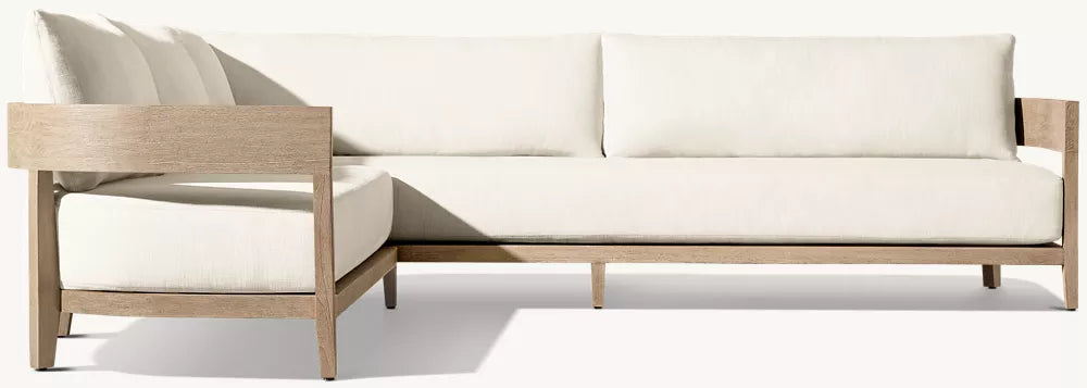 Balmain Teak Customizable Sectional
