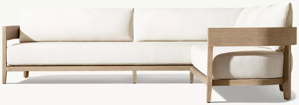 Balmain Teak Customizable Sectional