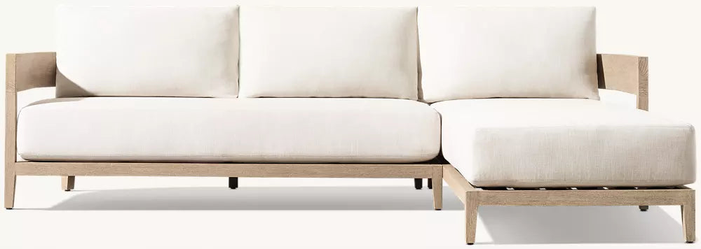 Balmain Teak Customizable Sectional