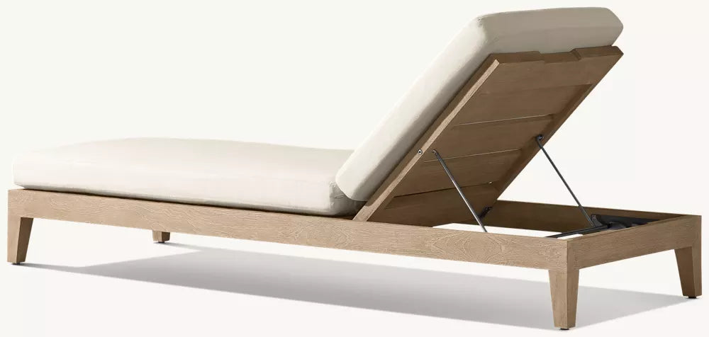 Balmain Teak Adjustable Chaise