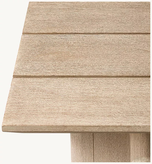 Balmain Teak Square Side Table
