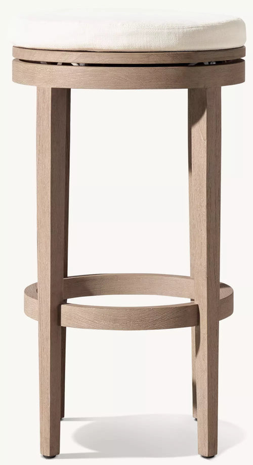 Balmain Teak Swivel Bar & Counter Stool