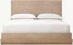 Ligné Shagreen Panel Bed
