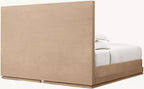 Ligné Shagreen Panel Bed