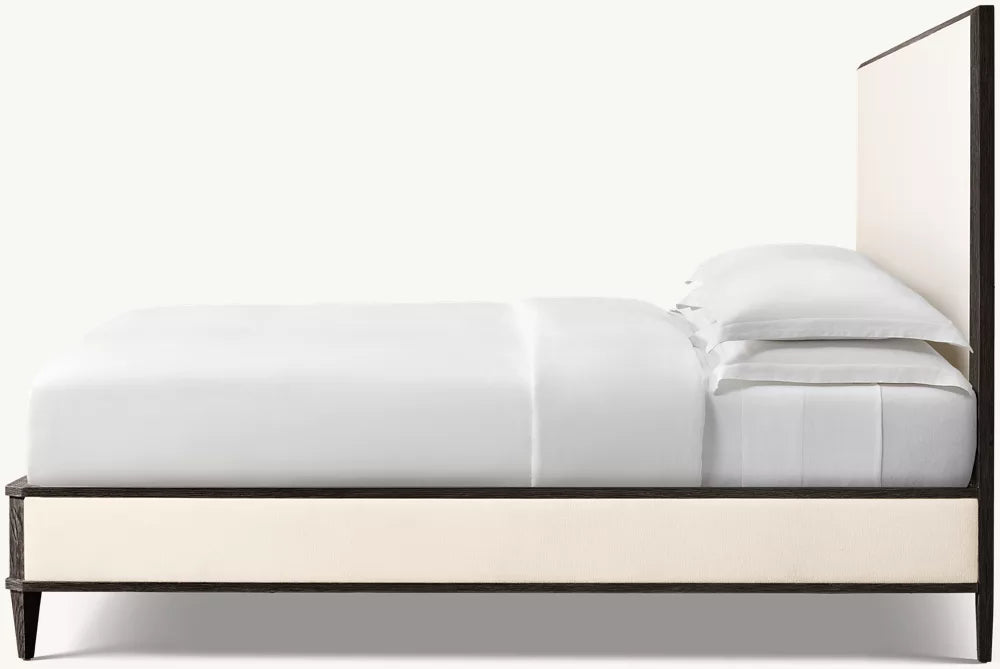 Delphine Fabric Panel Bed