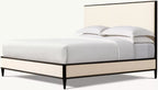 Delphine Fabric Panel Bed