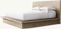 Drifted Reclaimed Oak Panel Bed