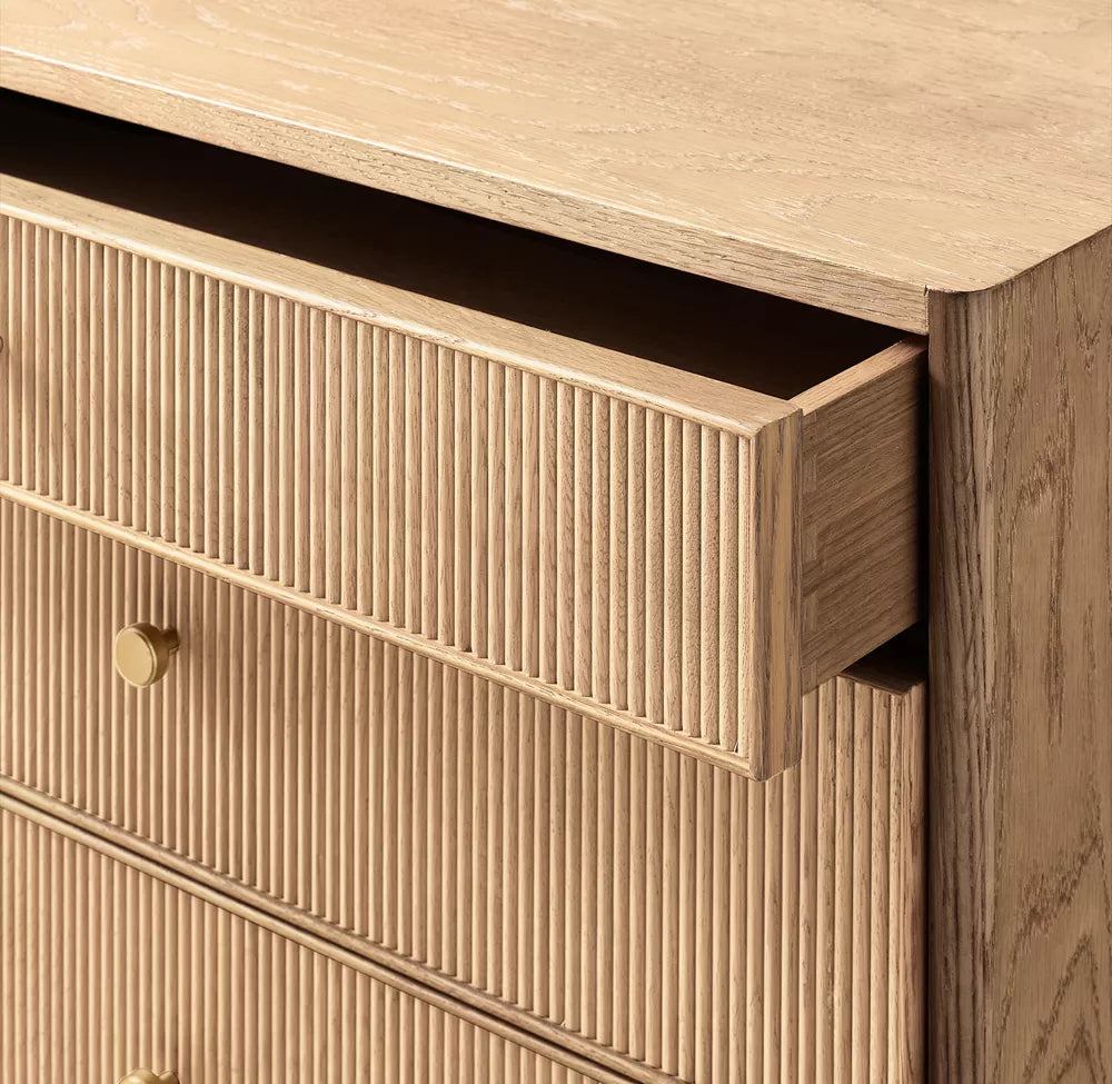 Genevieve Reeded Closed Nightstand