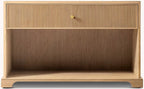 Genevieve Reeded Open Nightstand