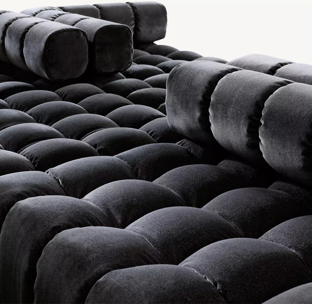 Harvey Probber Deep Tuft Modular Customizable Sectional