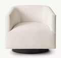1950s Italian Shelter Arm Swivel Chair