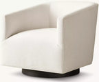 1950s Italian Shelter Arm Swivel Chair