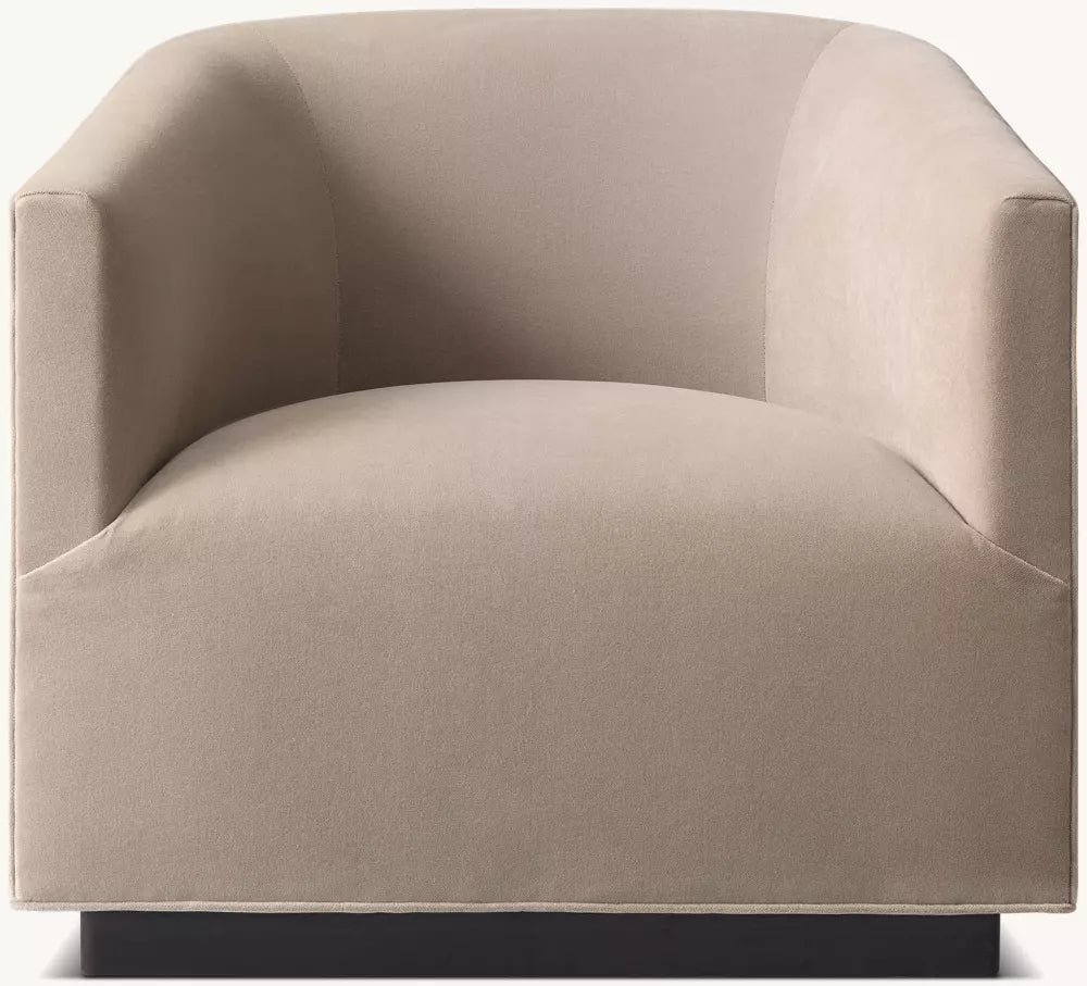 1950s Italian Shelter Arm Chair