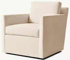Oliver Track Arm Swivel Chair