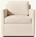 Oliver Track Arm Swivel Chair