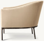 Thaddeus Barrelback Slope Arm Chair