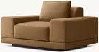 Italia Chesterfield Chair with Tufted Cushion - Metal Base