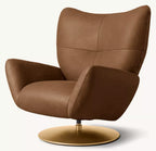 Baxter Leather Swivel Recliner