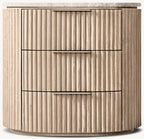 Byron Emperador Closed Nightstand