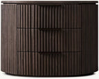 Byron Emperador Closed Nightstand