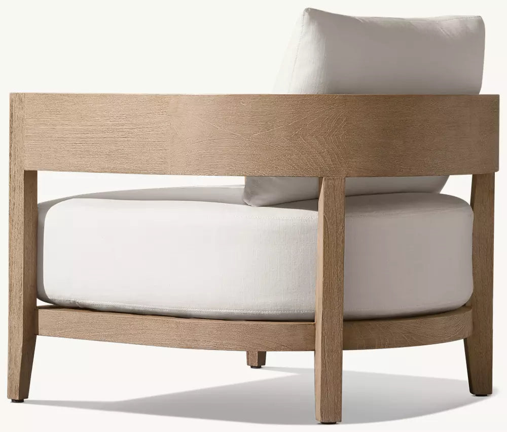 Balmain Teak Lounge Chair